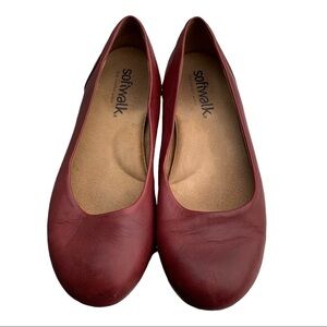 Softwalk Leather Ballet Flats
